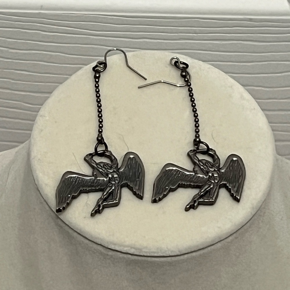 Led Zeppelin Icarus Dangling Earrings